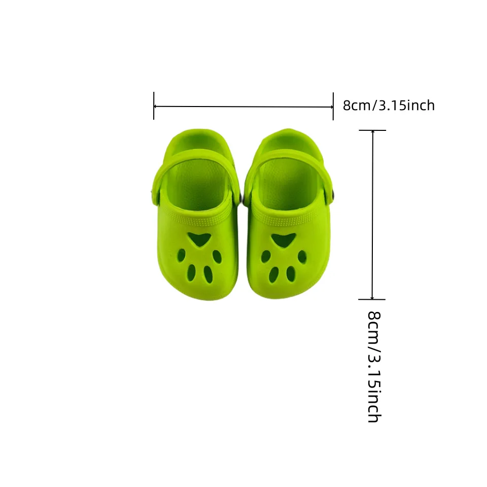 2PCS/Pair Lovely Cute Sandal Slipper Plastic Foam Rubber 3D Beach Shoes Pet Shoe Keyring Mini EVA Little Shoe Keychains