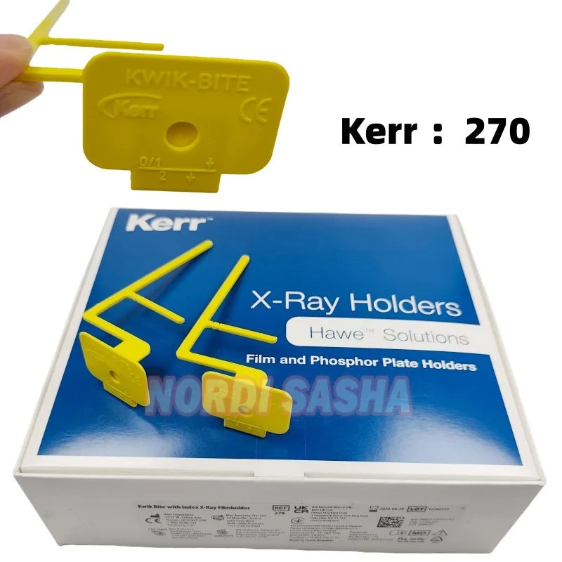 

15Pcs/Set Kerr Kwik Bite With Index X-Ray Film Holders Dental Hawe X-ray Film and Phosphor Plate Holders REF270