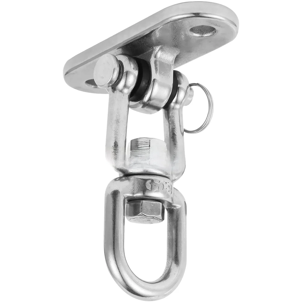 Heavy Duty 304 Stainless Steel Bracket for Swing Set with 360 Degree Rotation and 2000 lbs Capacity for Porch Use