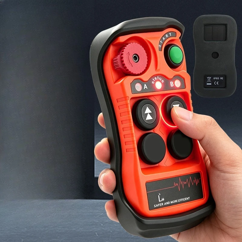 Q202 Industrial Wireless Remote Controller 2 Speed Single Dual Hoist Crane Lifting Motor Radio Control Unit