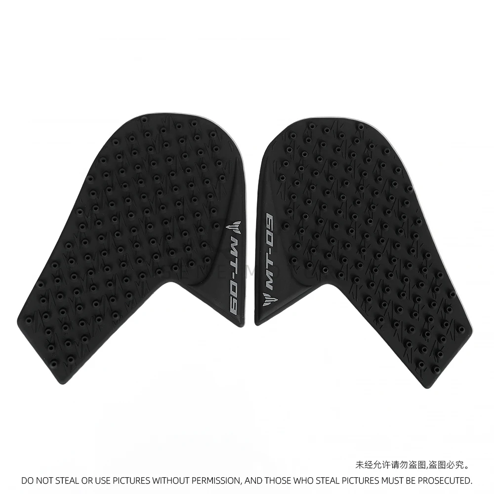 خزان دراجة نارية المضادة للانزلاق ملصقات الوقود الغاز غطاء تغليف حامي ملصق مائي لياماها MT-09 2014-2020 FZ-09 2014-2020 2019