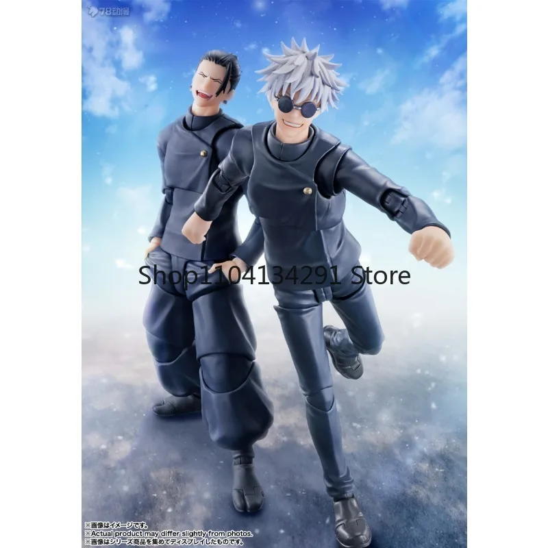 バンダイオリジナル S.H.Figuarts 呪術廻戦アニメフィギュア Geto Suguru Satoru Gojo アクションフィギュアおもちゃ男の子女の子子供ギフト