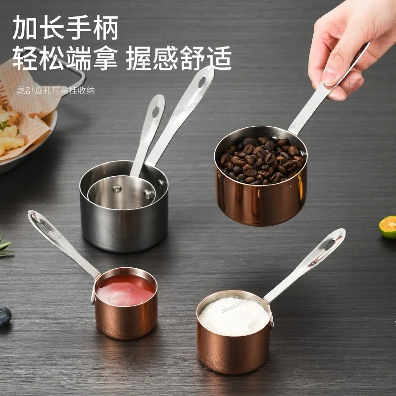 For Stainless Steel Sauce Cup with Handle Commercial Dipping Dish, Western Steak Sauce Cup Bowl