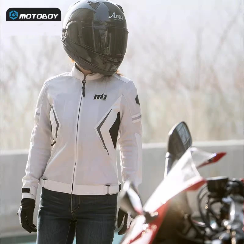 MOTOBOY, летняя мотоциклетная женская куртка, Оксфордская сетчатая мотоциклетная куртка, защита от 7 пикселей, износостойкая, дышащая