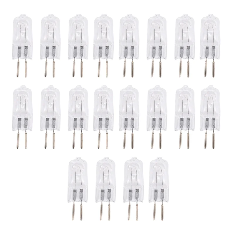 20Pcs 220V 35W G5, 3 Pin Power Supply Dual Halogen Bulb Warm White