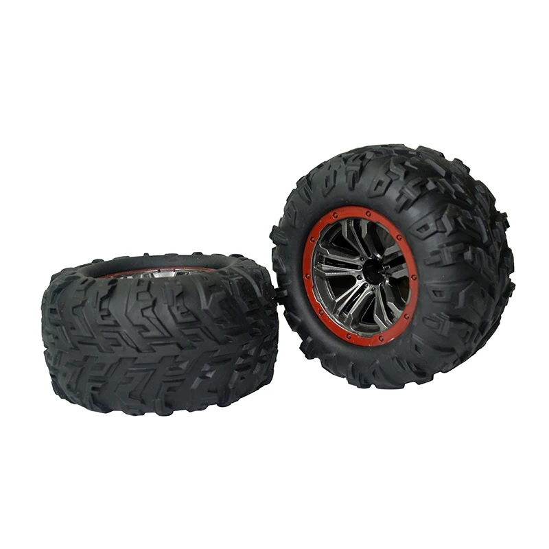 

WOWFU-RC автомобильные колеса, шины для XLF X03 X04 X-03 X-04 1/10, бесщеточный радиоуправляемый автомобиль Monster Truck, запасные части, аксессуары