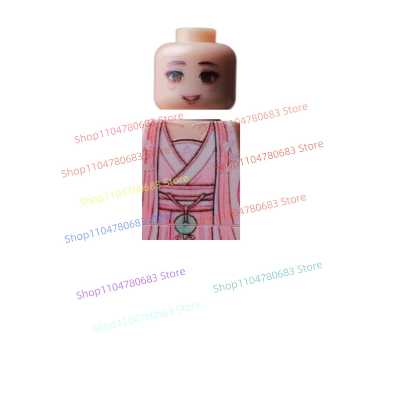 

Конструктор MOC: Новые шарнирные фигурки из мультфильмов и игр, сборные коллекционные украшения, праздничные подарки