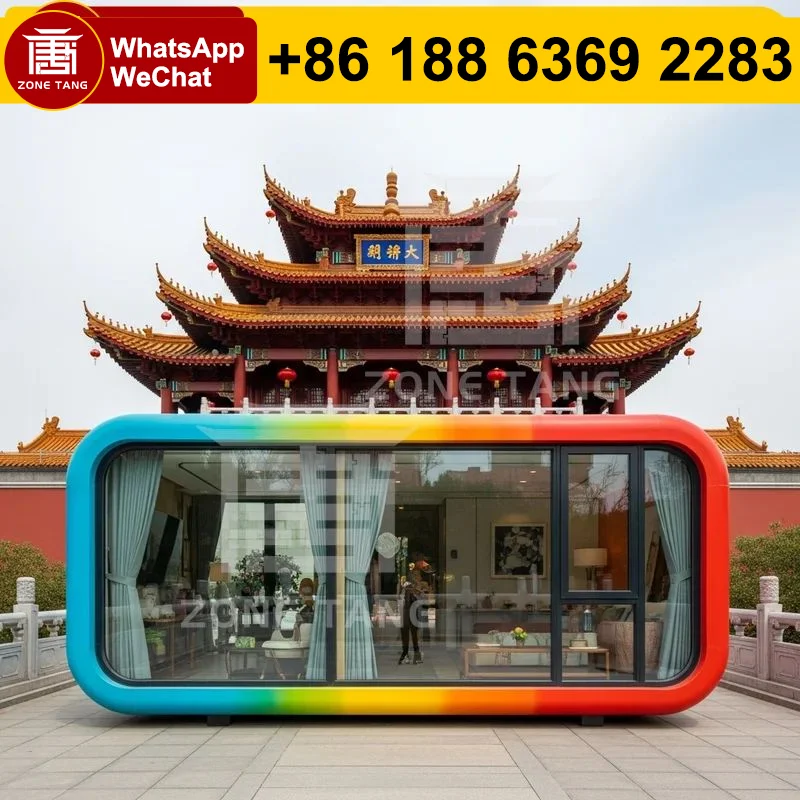 

Capsule Houses USA Light Steel Villa Hospital 2 Story Modular Homes Luxury Container House Affordable Prefabricated House Hotels