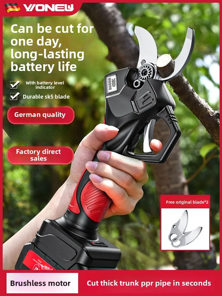 

Electric scissors fruit tree pruning shears electric scissors strong garden tree pruning electric scissors pruning
