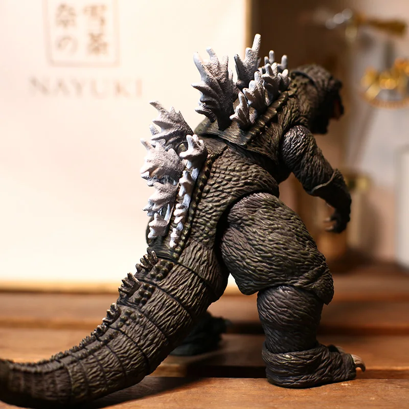 Bandai 2001 godzilla pvc figura de ação neca gojira boneca