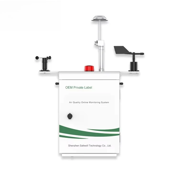 Safewill Professional Soil Environmental Monitor Temperature And Humidity Sensor Agricultural Weather Station