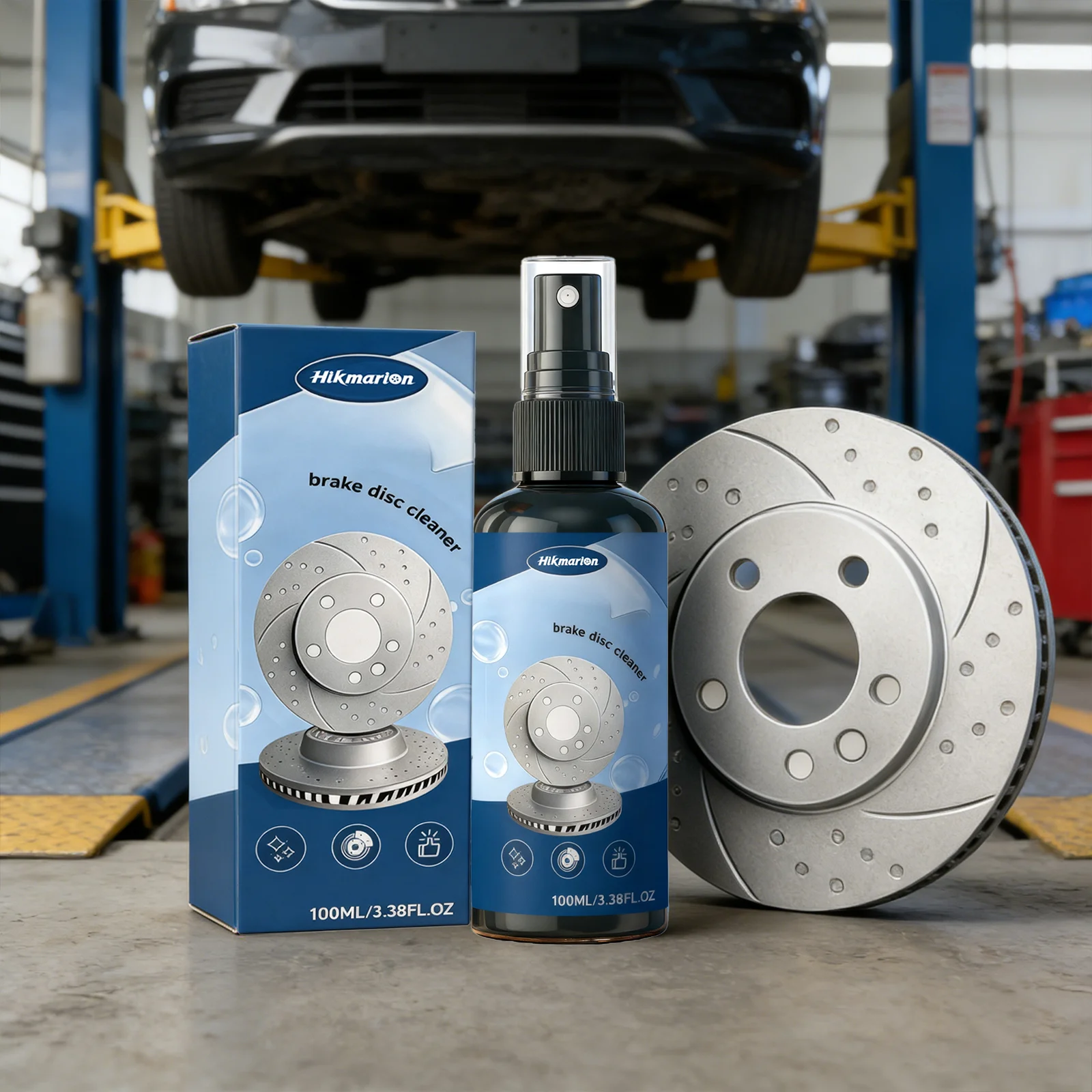 Limpa Disco de Freio Automotivo: Segurança em Primeiro Lugar, Spray Desengordurante Profissional para Manutenção e Cuidado Rápido de Rodas, Secagem Rápida, Seguro para Metais - Alumax