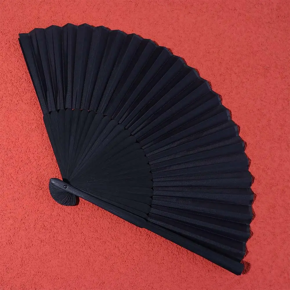 Elegant Quality Home Decoration Dance Party Summer Gift Hand Fan Photo Prop Tool Handle Hand Fan Folding Fans