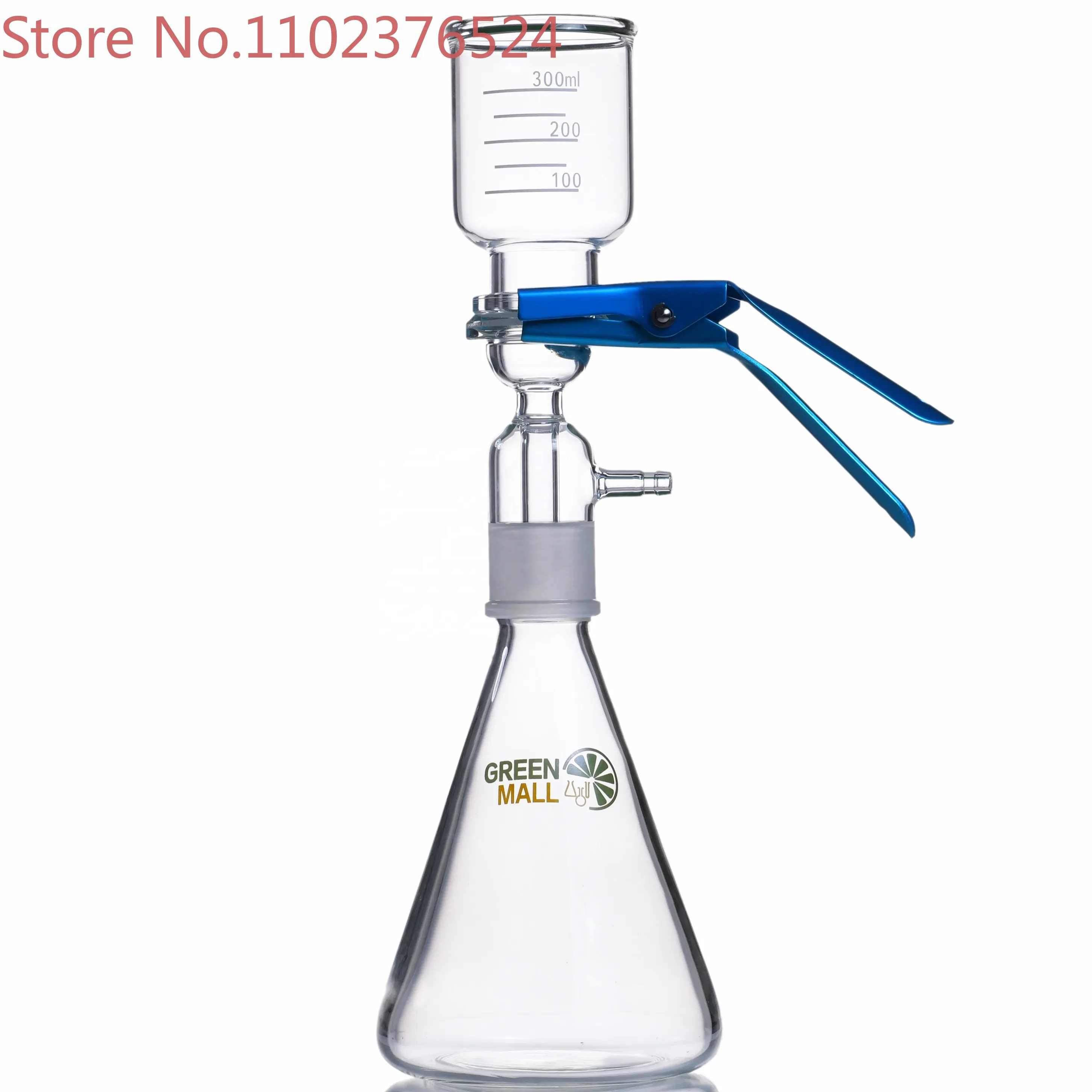 Laboratory Vacuum Filtration HPLC mobile phase All Glass Holder Unit Solvent Filtration Apparatus Filter System