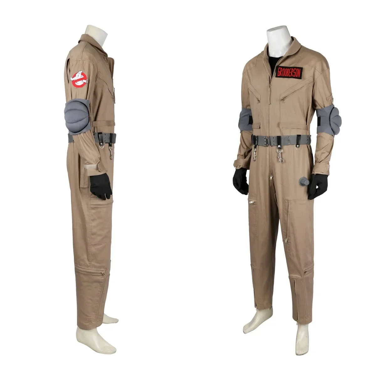 Gary Ghostbusters Fantasias Cosplay para Adultos, Roupas Halloween, Uniforme de Festa, Macacões Mochila, Roupas Role Play, Traje de batalha, Masculino