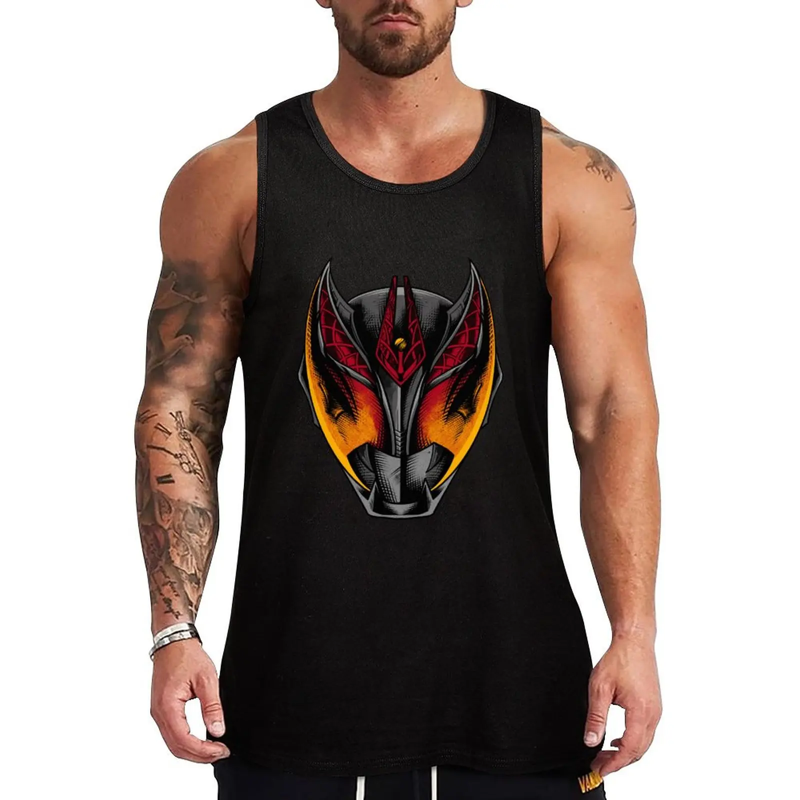 

Kamen Rider Kiva Tank Top Gym wear t-shirt gym man plain t-shirt
