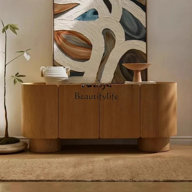 

Французский ретро шкаф для хранения из цельного дерева, прикроватная тумбочка для спальни, дизайнерский бутик, винтажный стиль, декоративный комод