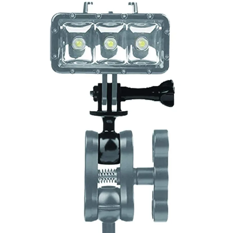 Go Pro 12 Portable Ram Mount Ball For Insta 360 Tripod Head Base Adapter For Dji Osmo Sjcam Gopro Hero 11 9 7 Camera Accessories