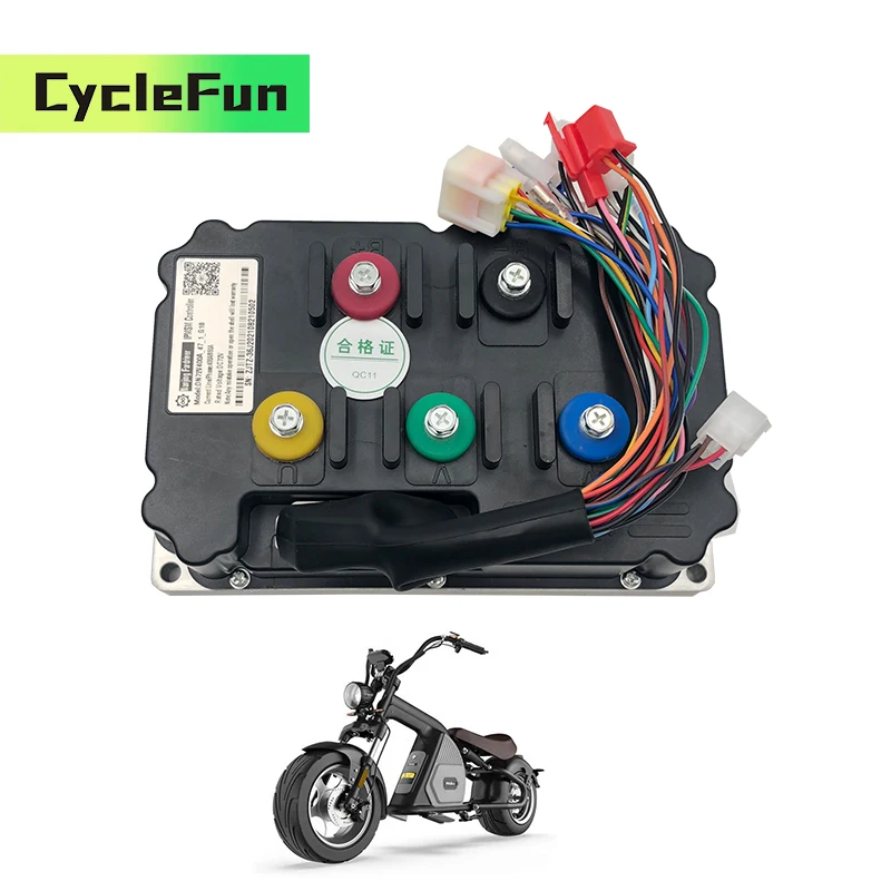 

FarDriver ND96850 6KW-8KW BLDC Controller 96V 450A-850A With Bluetooth For Electric Motorcycles Dirt Bike Scooter Accessories