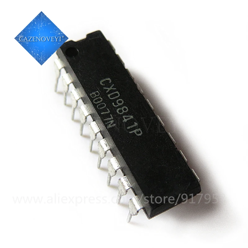 

5pcs/lot CXD9841P CXD9841 DIP-18 In Stock