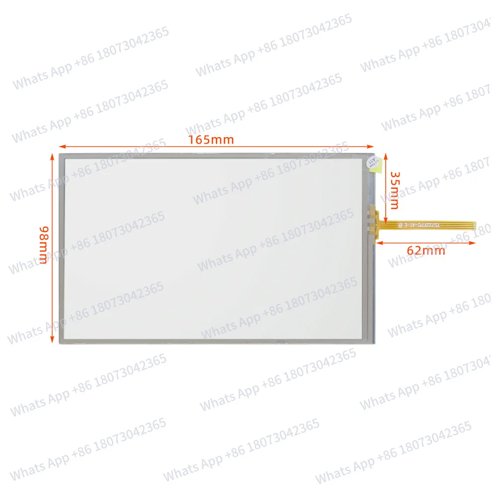 

7-дюймовый резистивный сенсорный экран TS722FPC-A1-E, адаптированный к ET0700B0DM6 ET0700B0DH6 ET0700M5DH6, только резистивный сенсорный экран