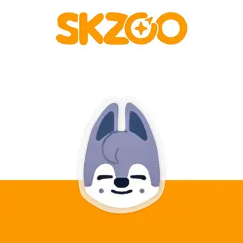 Stray Kids SKZOO Cartoon Peripheral Akrylový stojan na telefon s airbagem, škálovatelný a průhledný 6 nejlepší prodej Popsocket toulavé děti - №1