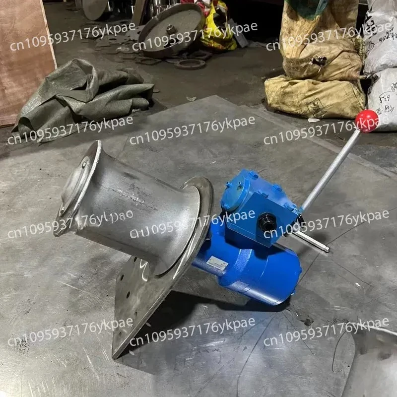 Marine Anchor Crane, Rope Lifting, Net Closing, Rope Winding Machine, Hydraulic Small Rope Pulling Machinery, Stainless Steel