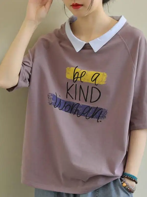 

Лето 2023, женская хлопковая футболка свободного кроя, ort Sve с принтом, универсальный дизайн, креативный узор, поездка на работу, мода