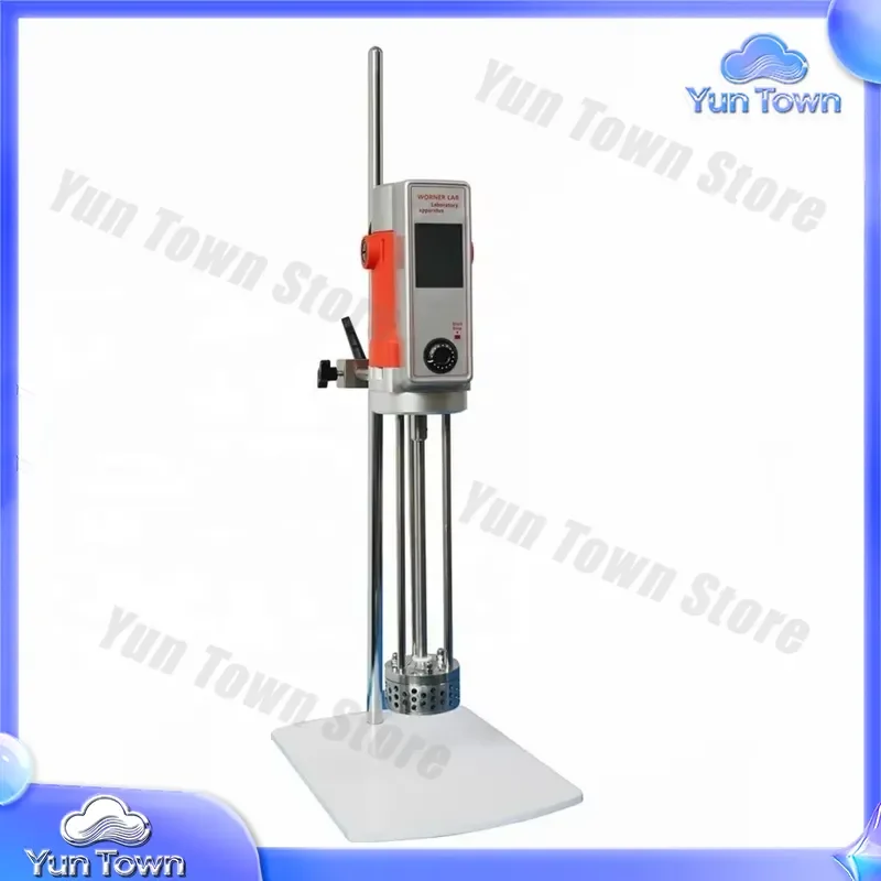 Laboratory Emulsifier Homogenizer for Small Scale Research SS304 Emulsification Mixer for Cosmetic Food Pharma R&D