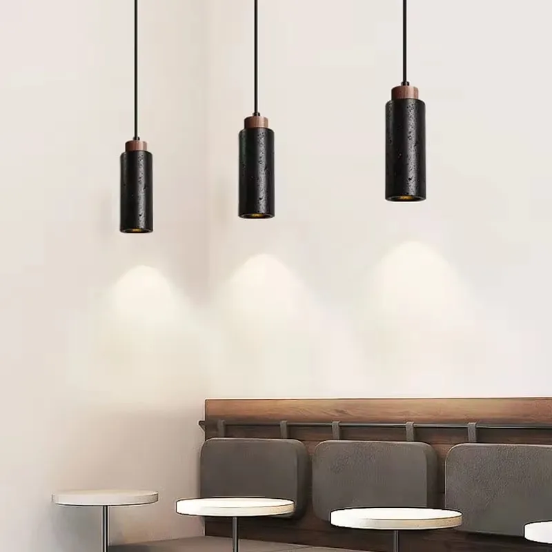 Minimalist Creative Black Hole Stone Pendant Light Restaurant Coffee Shop Restaurant Bedroom Bar Counter Bedside Entrance Light