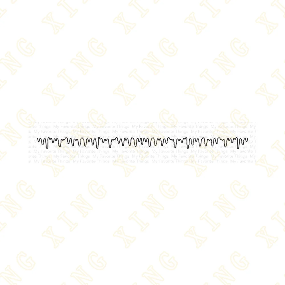 Icicle Edge Die New Metal Cutting Die Scrapbook Embossed Paper Card Album Craft Template Cut Die Stencils 2023 Hot Selling