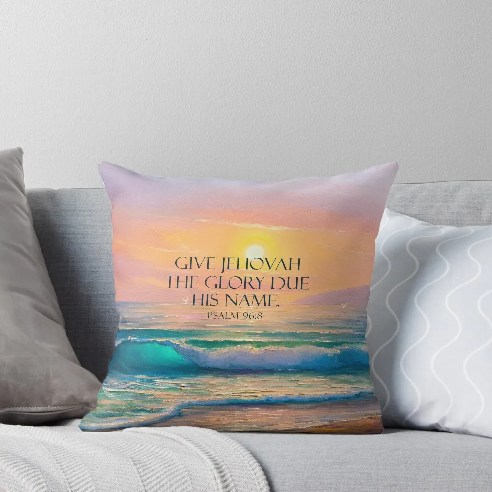 

2025 Year Text (Sunset Painting) Throw Pillow Sofa Decorative Covers christmas decorations 2025 Pillowcases Bed Cushions pillow