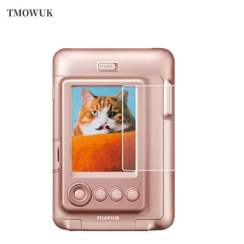 Pour Fujifilm Instax Mini LiPlay, verre trempé à nettoyage rapide, protection d'écran longue durée. Pour