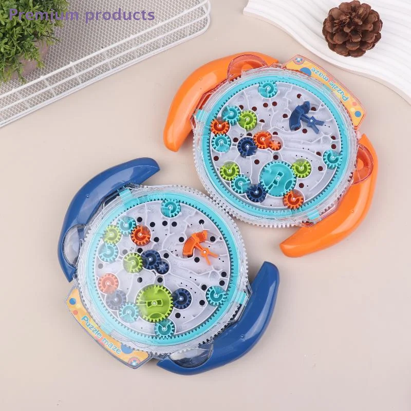 Labirynt z kulkami 3D, zabawka edukacyjna Montessori, plansza labiryntowa z przekładniami, kulka do nawlekania, zabawka antystresowa dla dzieci, prezent urodzinowy