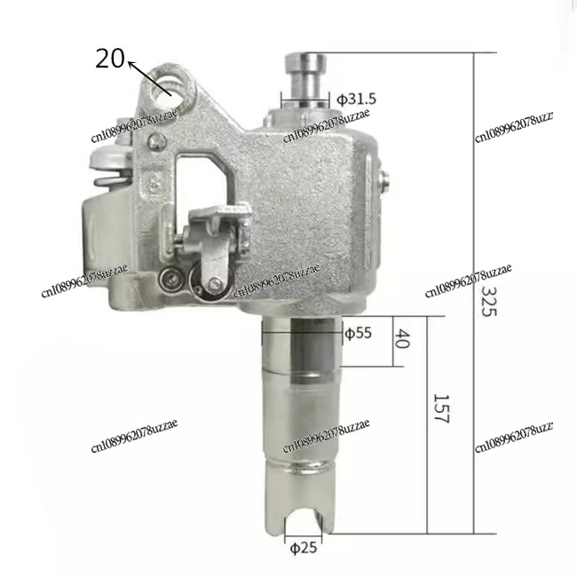 Forklift Parts 2 Tons 3 Tons 5 Tons Manual Hydraulic Truck, Cattle Cylinder Assembly, Forklift Jack