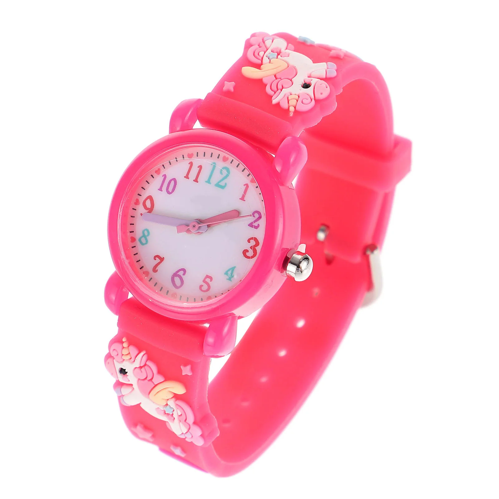 ساعة بسيطة وأنيقة وحزام آمن وحرفية دقيقة وديكور قوي وساعات هدايا للارتداء اليومي للأعمار من 8 إلى 10 سنوات