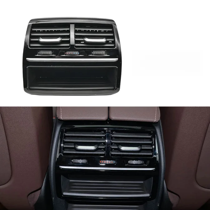 HVAC Louver Rear Air Vent OEM 64229357865 High-grade Plastic Complete Unit Easy Installation For BMW Interior Repair