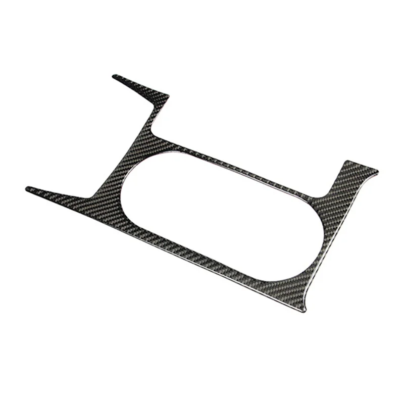 

L38A-Carbon Fiber Interior Trim Sticker Decoration Water Cup Gear Car Accessories For Subaru Forester 2013-2019