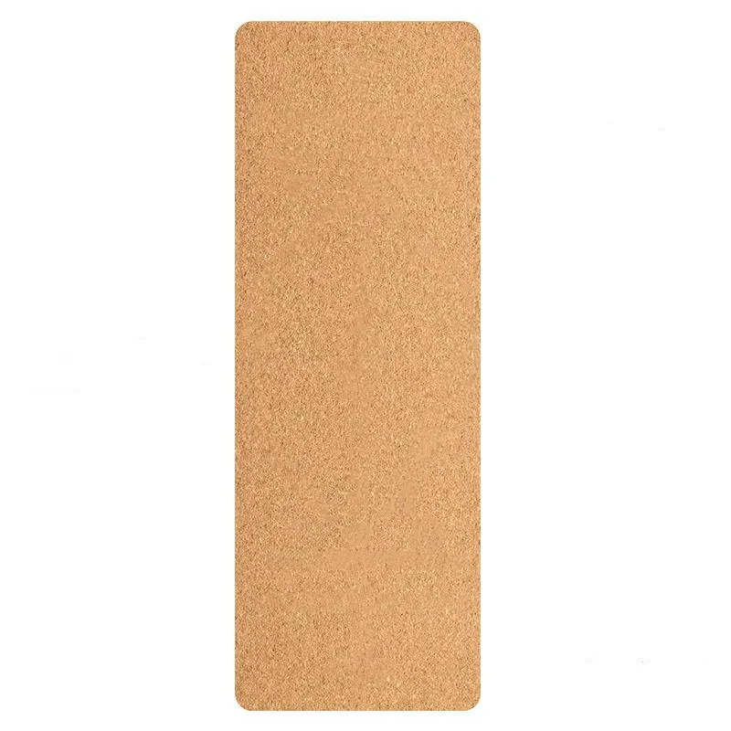 Wholesale Gym Fitness Dropshipping Private Label Custom Eco Friendly Natural Organic Non-slip Cork Yoga Mat