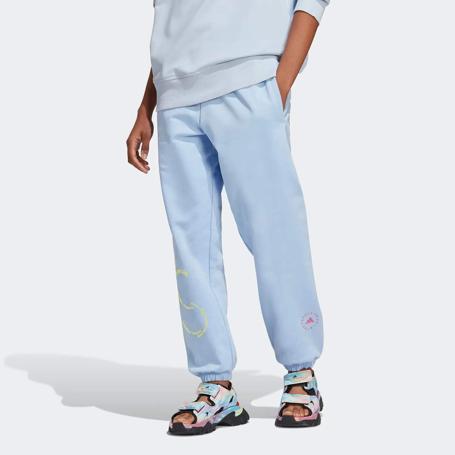 Adidas Authentic Stella Letter Print Cuff Men's Women's Sports Pants IA7724