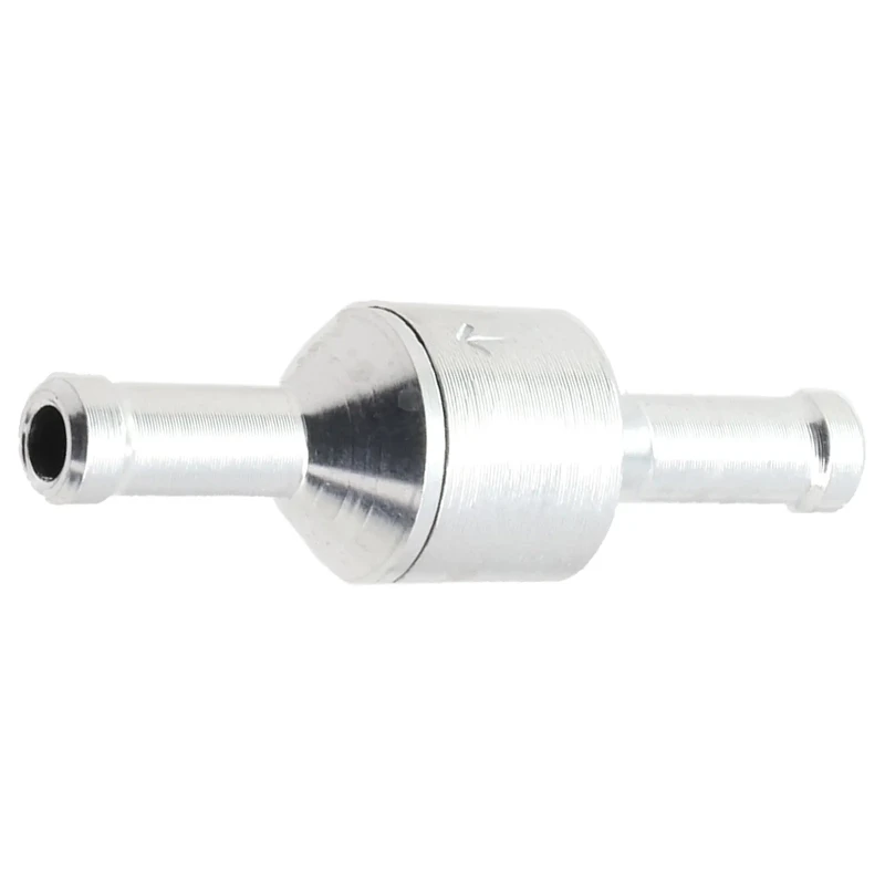 Mini Aluminum Alloy Fuel Pipe One-Way Check Valve Fuel Pipe Quick Connect Anti Backflow Valve For Car Ship Motorcycle 6MM-12MM