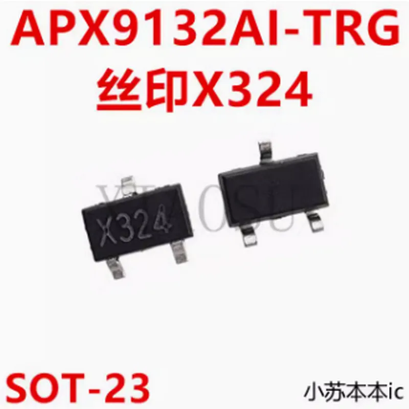 오리지널 APX9132AI-TRG ANPEC X32C SOT-23-3 칩셋, 20-50 개, 100% 신제품