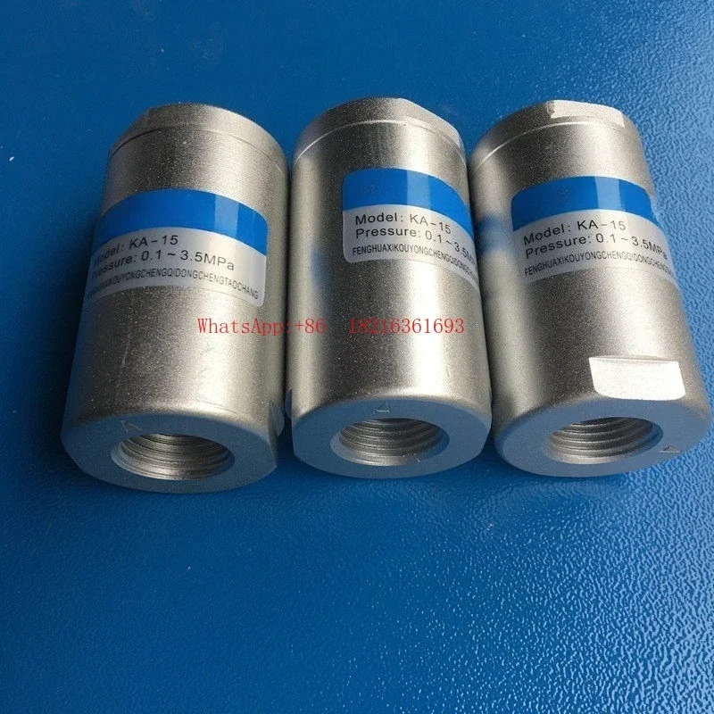I182 Store KA-15 High Pressure Check Valve Special Accessories For Blowing Molding Machine
