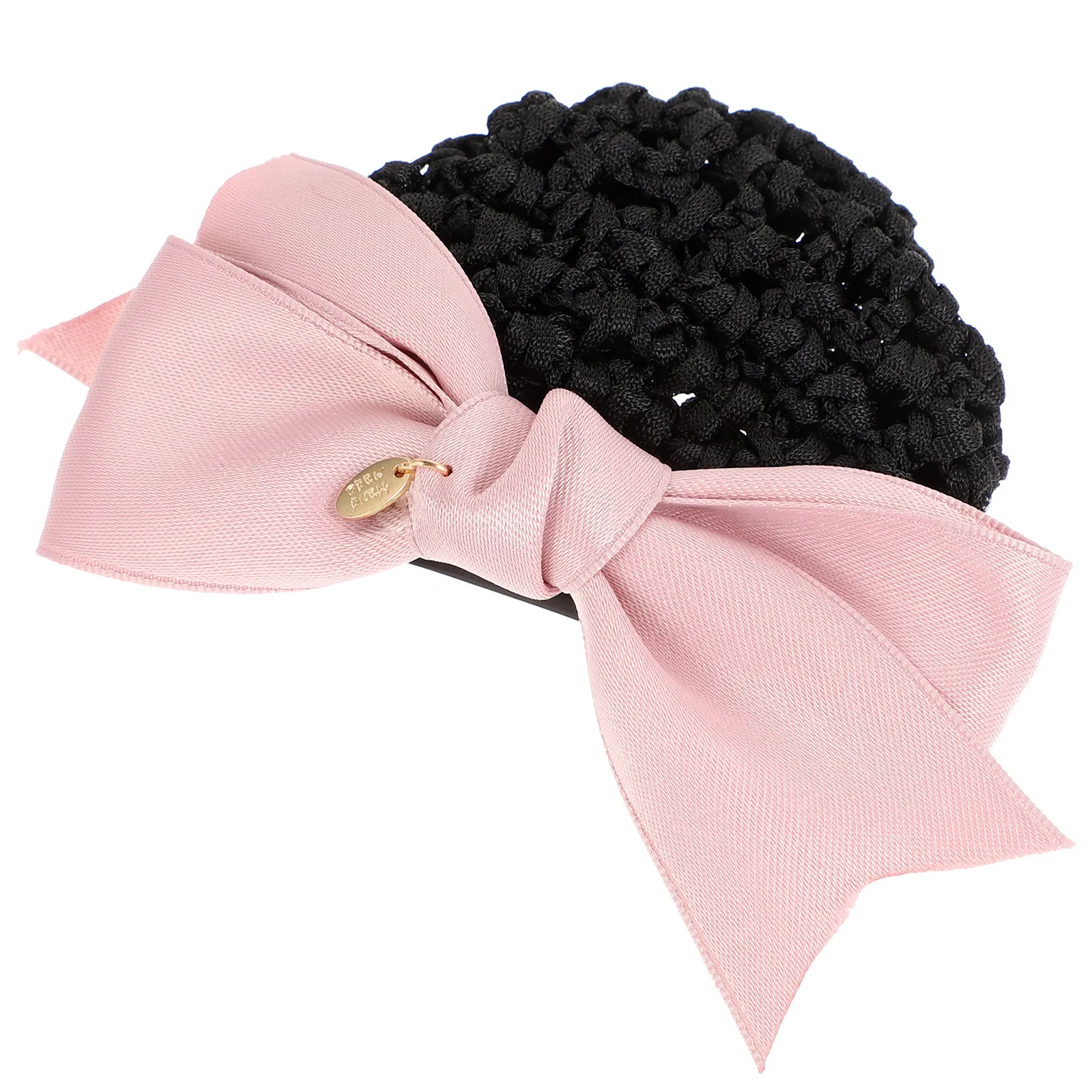 

1 шт. Эластичная сетчатая заколка-бант для волос с сильной фиксацией, профессиональный женский аксессуар для прически, украшение для офиса