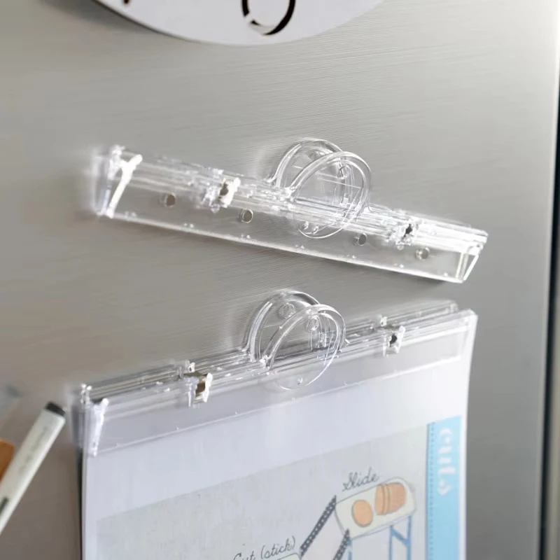 

Сильный магнитный прозрачный зажим для переплета, многофункциональный магнитный держатель для индексной страницы, канцелярские принадлежности, офисные папки для файлов, папка для файлов формата А4