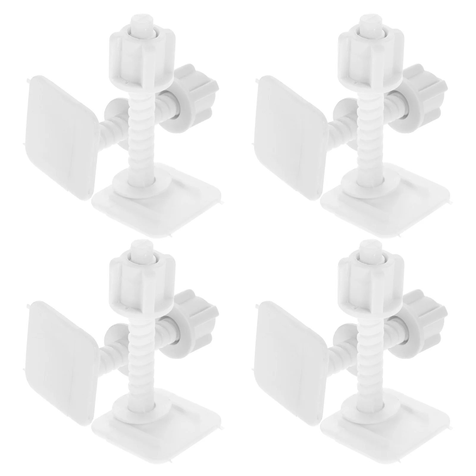 

4Pairs Reliable Toilet Seat Screws Bottom Mount Fastening Stable Secure Various Seats Replacement Toilet Bolt Screw