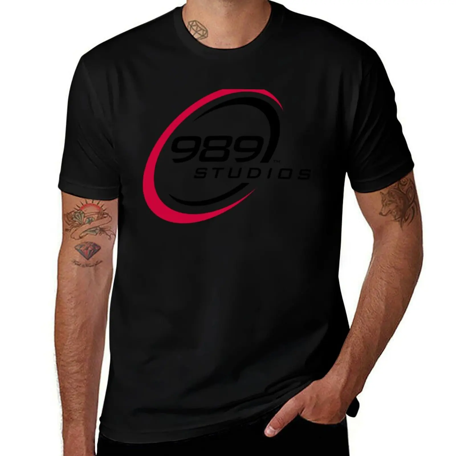 

989 Studios Logo T-Shirt gifts for boyfriend Louboutins Funny t-shirt designer shirts sweat shirts, men