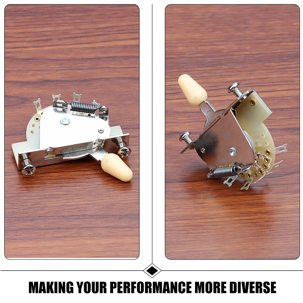 

Guitar Switch Cap Electric Metal Pickup Selector Toggle Replacement The Control Knobs