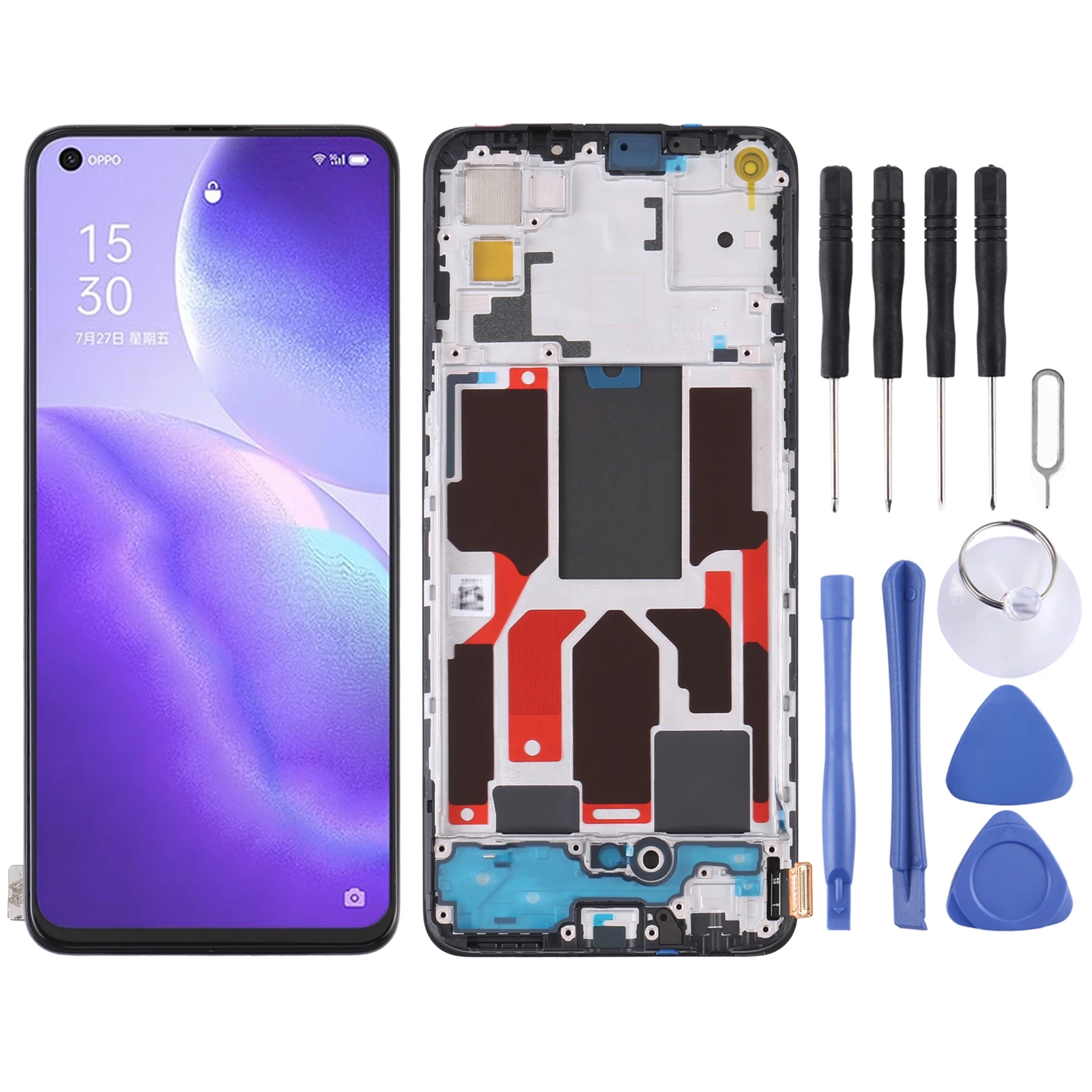 LCD Screen With Digitizer Full Assembly For Samsung Galaxy A16 5G SM-A166B