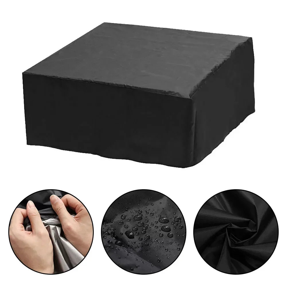 Thermal Spa Cover 200/220/240x85cm, Dacron Waterproof Pool Cover, Heat Insulation, Dust Hail Protection, Easy Install